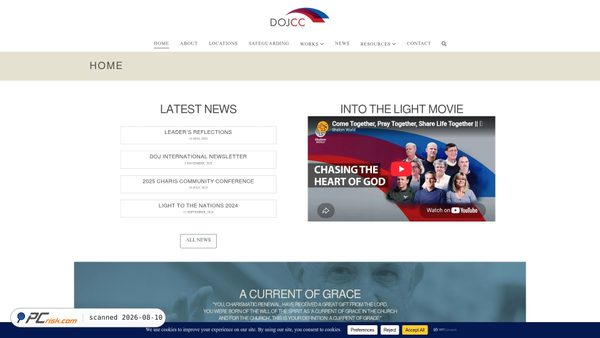 dojcommunity.com screenshot