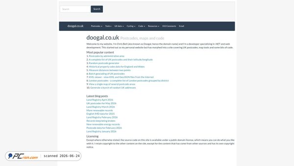 doogal.co.uk screenshot