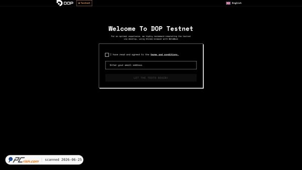 dop-test.network screenshot