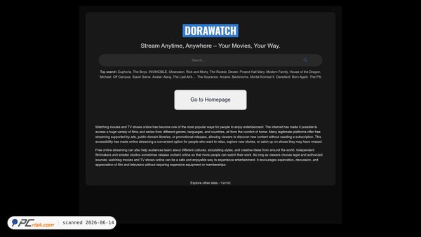 dorawatch.one screenshot