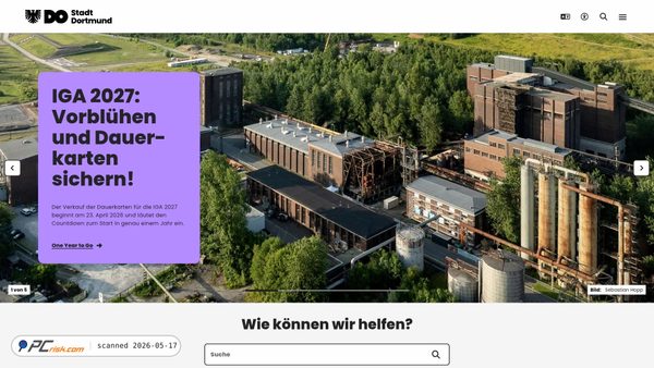 dortmund.de screenshot