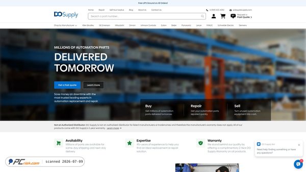 dosupply.com screenshot