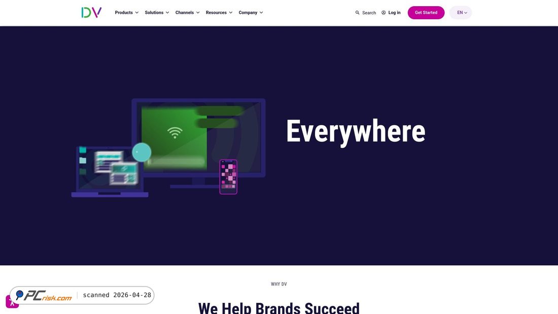 Screenshot von doubleverify.com