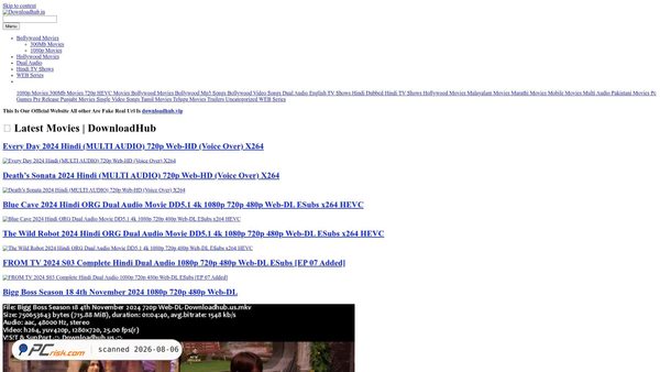 downloadhub.vip screenshot