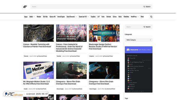 downloadpirate.com screenshot
