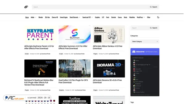 downloadpirate.com Screenshot