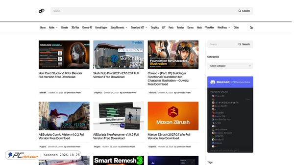 downloadpirate.com screenshot