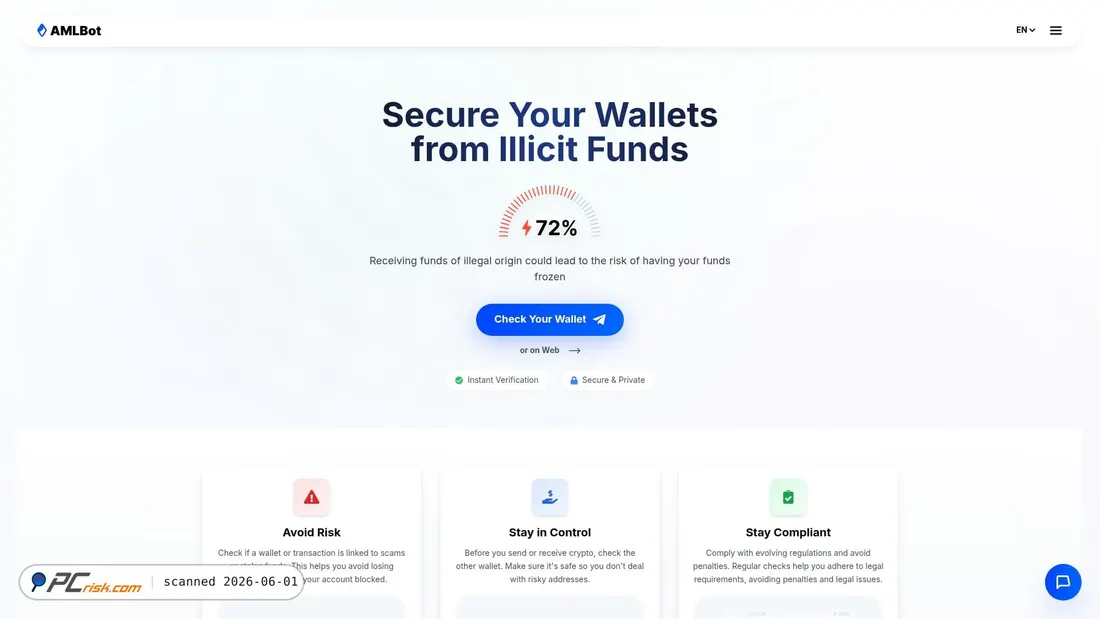Screenshot of drainer.nexprofits.com