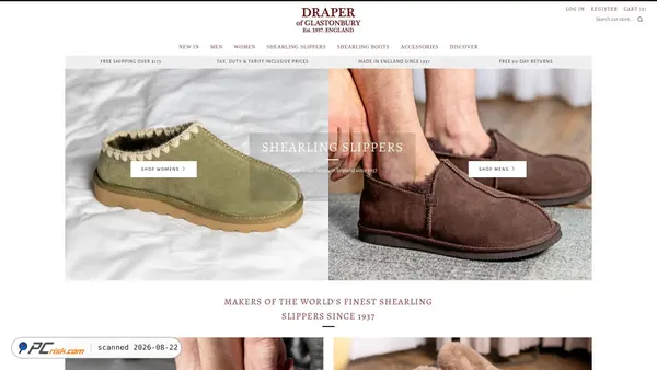draper-of-glastonbury.com screenshot