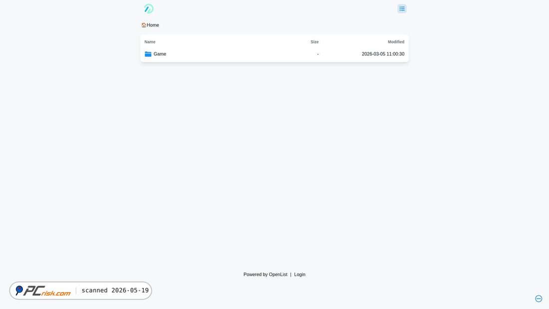 Screenshot of drive.mikiacg.org