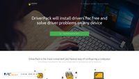 Captura de ecrã de driverpack.io