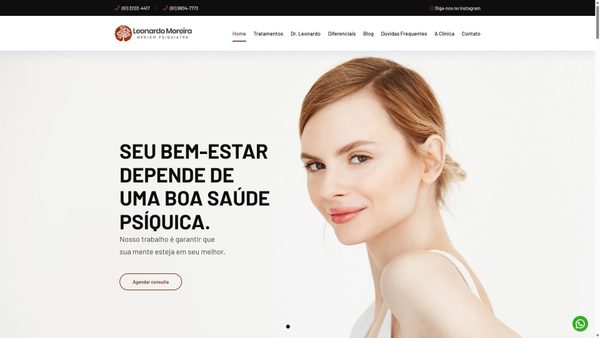 drleonardomoreira.com.br screenshot