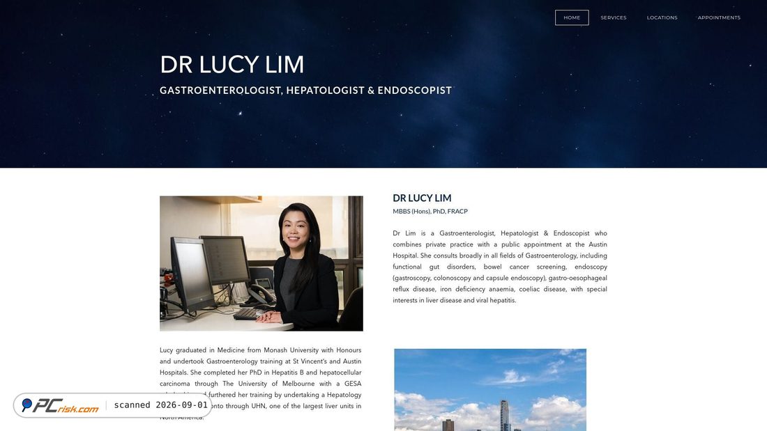 Screenshot of drlucylim.com.au