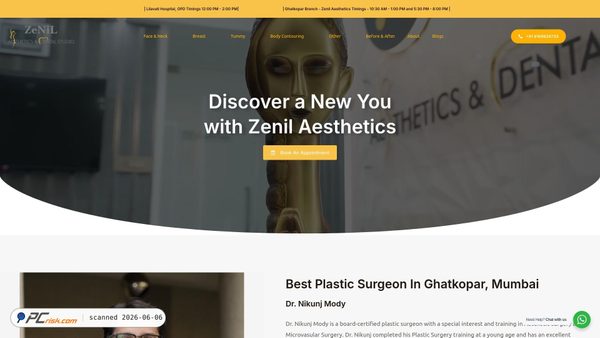 drnikunjmody.com screenshot