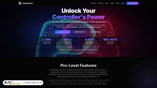 ds4windows.pro screenshot