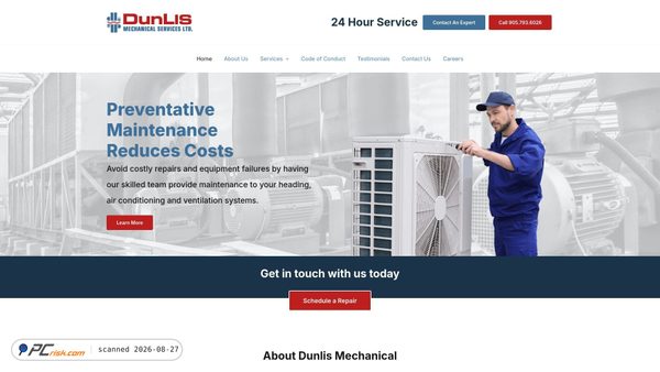 Captura de dunlis.com