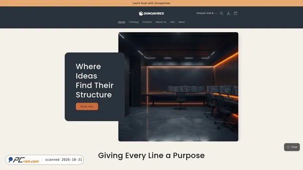 dunqavirex.com Screenshot