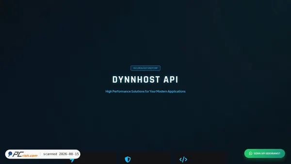dynnhost.com screenshot