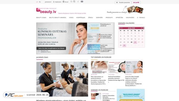 e-beauty.lv screenshot