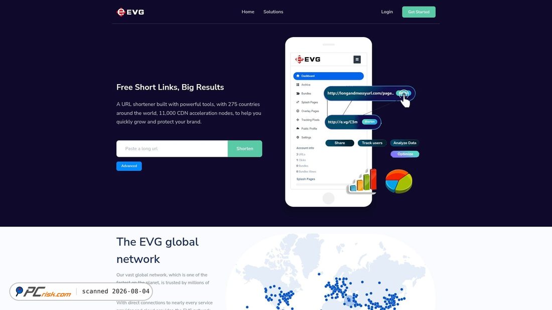 Screenshot of e.vg