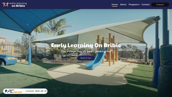 earlylearningonbribie.com.au Screenshot