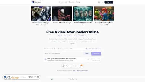 easydown.org screenshot