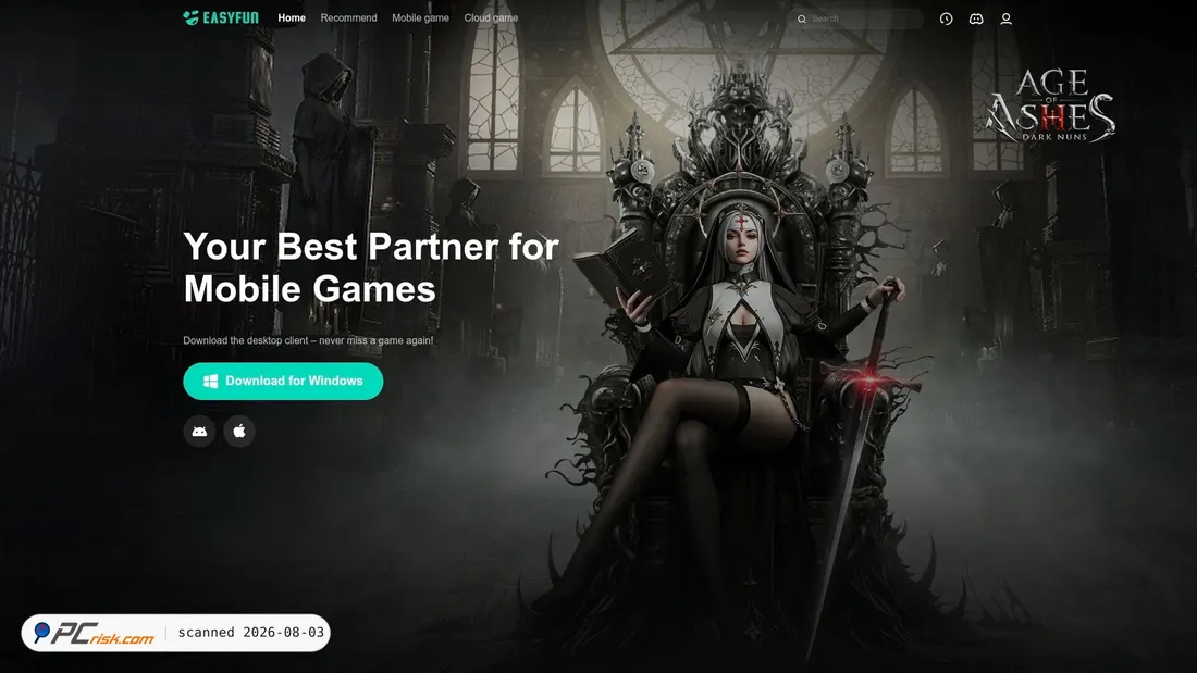 Screenshot of easyfun.gg