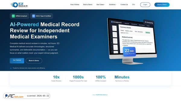easymedicalai.com screenshot