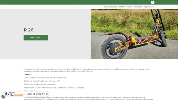 ebikegorysowie.com.pl Screenshot