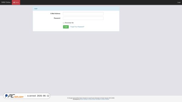 ebill.sambd.net screenshot