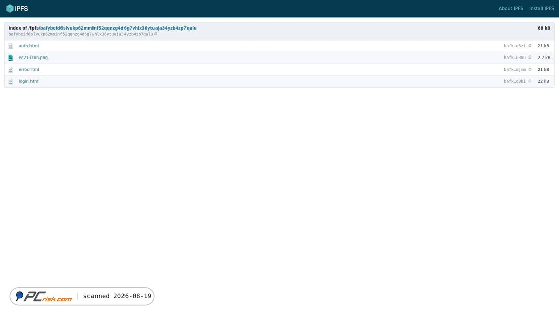 Screenshot von ec21_com_global-npbmc2jh-incosanna5.ipfs.4everland.app