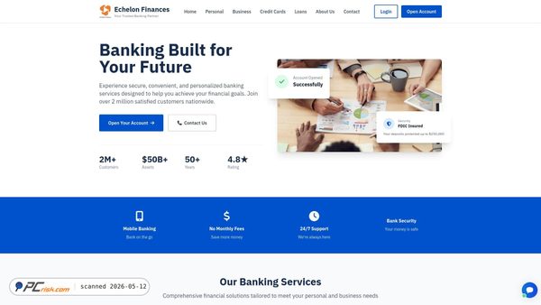 echelonfinances.com screenshot