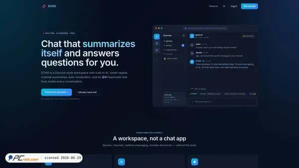 echoo-mauve.vercel.app screenshot