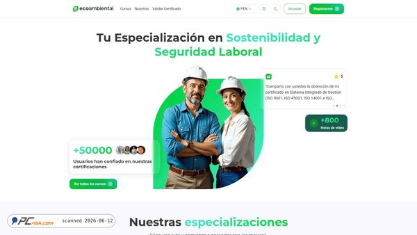 ecoambientalgroup.com screenshot