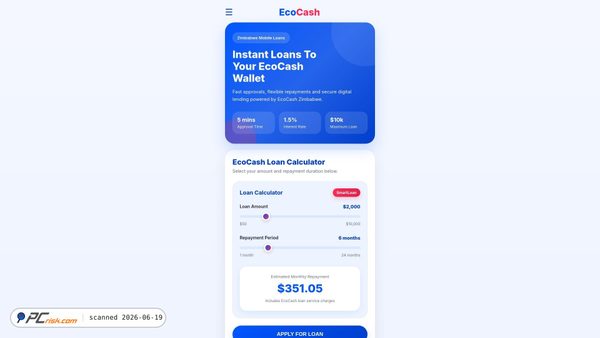 ecocashquickloans.vercel.app screenshot