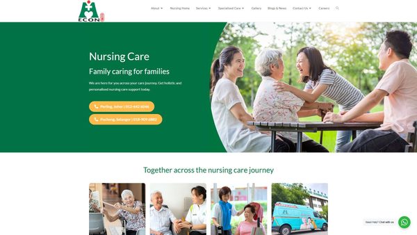 econhealthcare.my screenshot