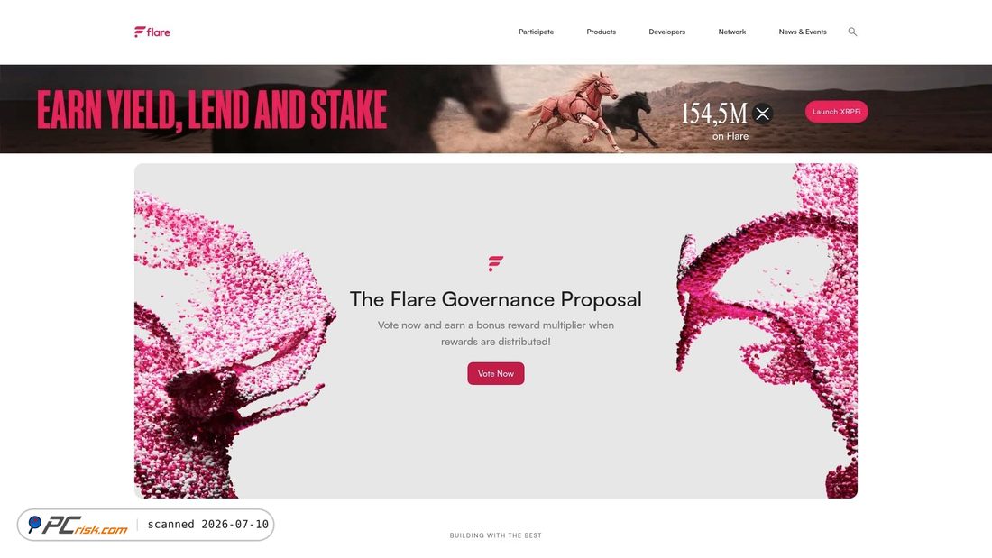 Screenshot of ecosystems-flarenetwork.xyz