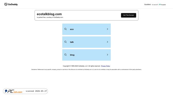 ecotalkblog.com screenshot