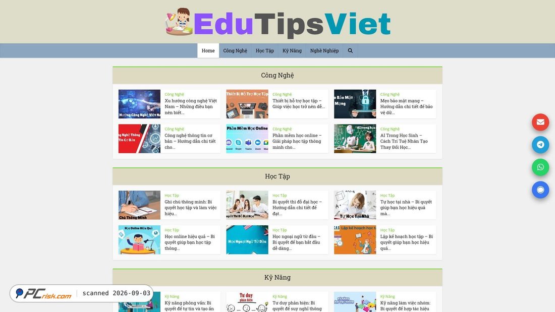 Captura de pantalla de edutipsviet.com