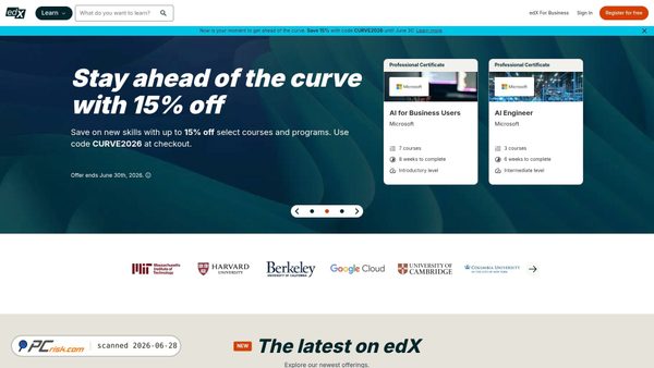 edx.org screenshot