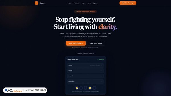 ehsasplus.com Screenshot
