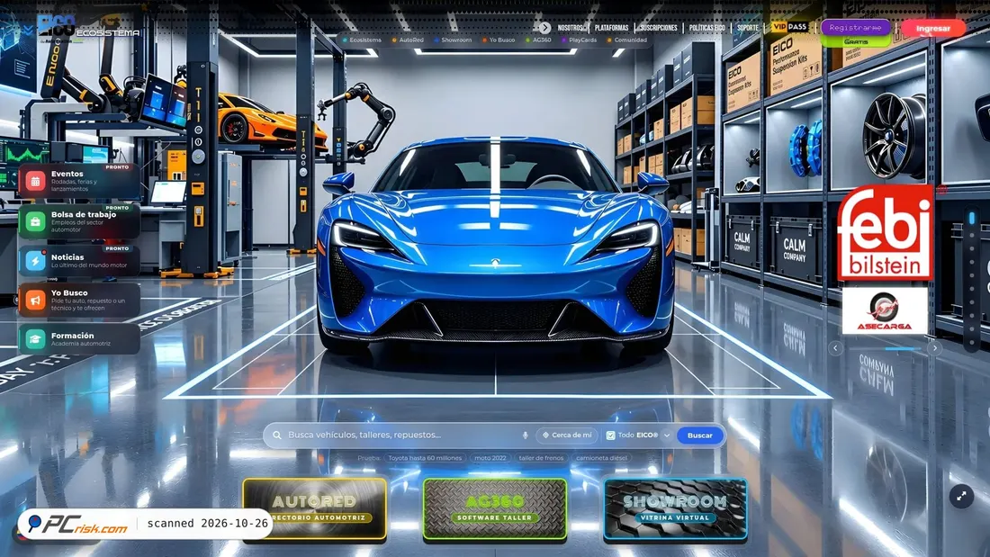 Screenshot von eicotaller.com