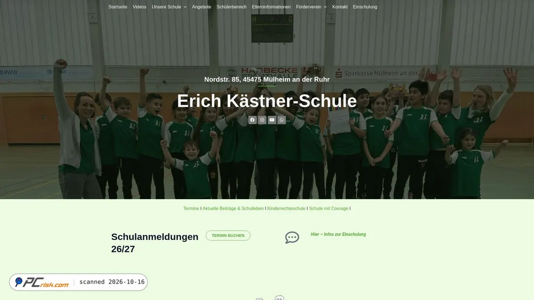 Screenshot of eks-mh.de