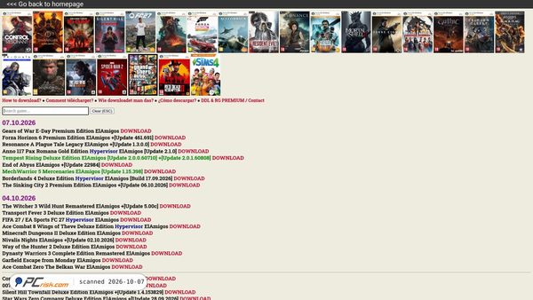 Screenshot van elamigos.site