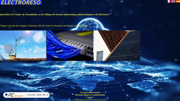 electroreso.eu Screenshot