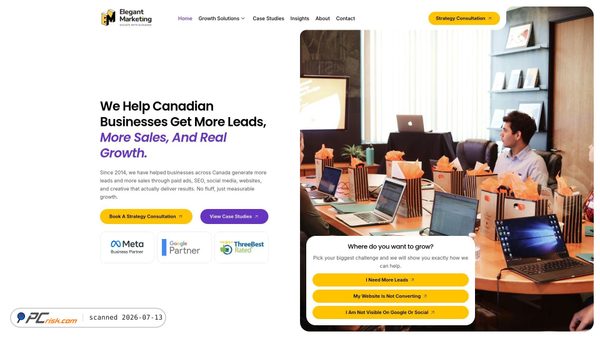 elegantmarketing.ca screenshot