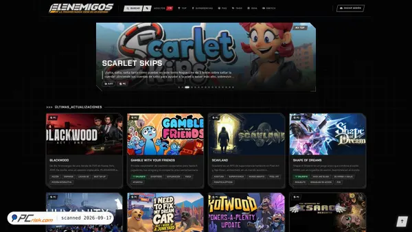 elenemigos.com screenshot
