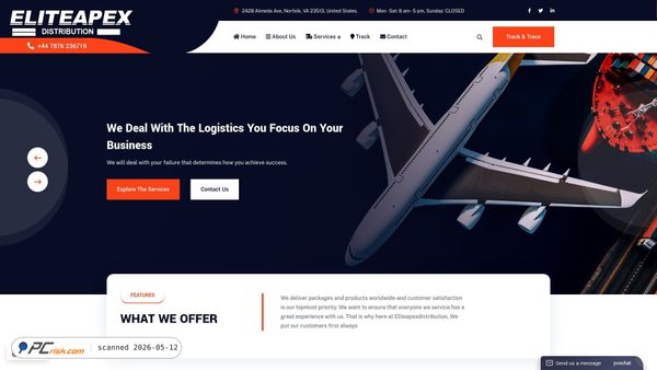 eliteapexdistribution.com screenshot
