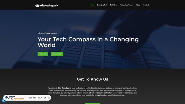 elitetechspark.com screenshot