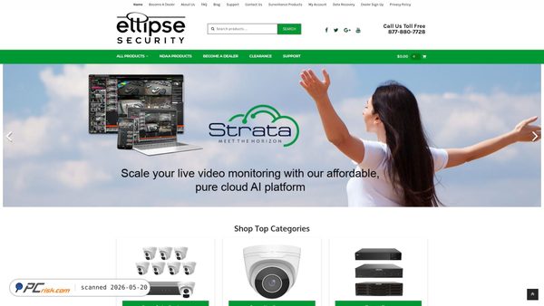 ellipsesecurity.com screenshot